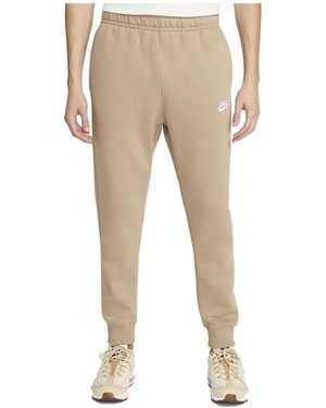 Nike Sportswear Club Fleece Joggers 'Kahki' - Natural