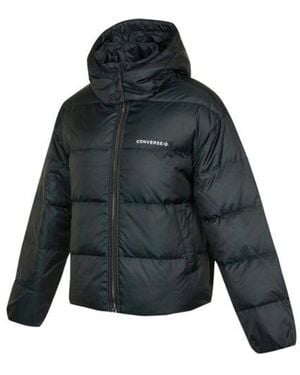 Converse (Wmns) Short Down Textile Jacket - Gray