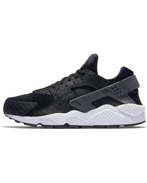 Nike Air Huarache Run 'Snake Dark' - Blue