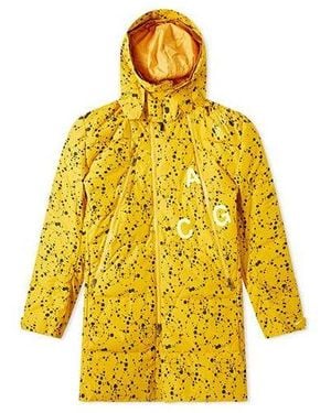 Nike Lab Acg Down-fill Parka (yellow Ochre) - Clearance Sale