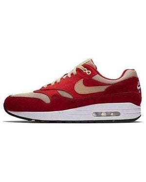 Nike Air Max 1 Premium Retro Curry' - Red