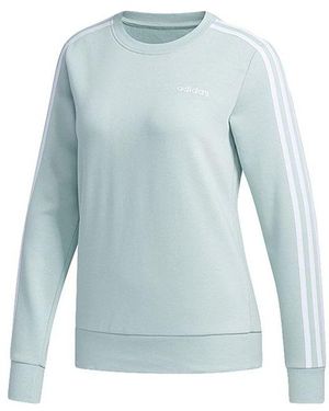 adidas (Wmns) Essentials 3-Stripes Sweater - Blue