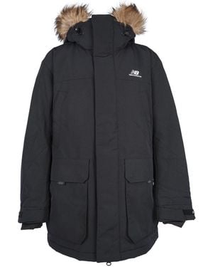 New Balance Warm Long Down Parka - Black