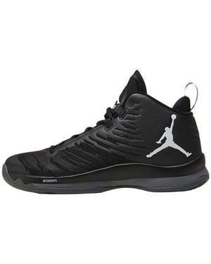 Nike Shoes Super Fly 5 Trainers Running Shoes Sports Shoes Parkour Jordan Shoes 'Anthracite' - Black