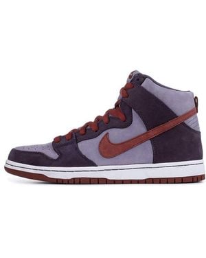 Nike Sb Dunk High Premium 'Plum' - Purple