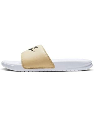 Nike Benassi Jdi Slide Team' - White