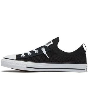 Converse (Wmns) Chuck Taylor All Star Shoreline Knit Slip Low Top - Black