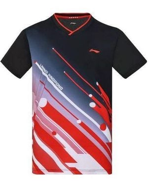 Li-ning National Team Table Tennis Jersey T-Shirt - Blue