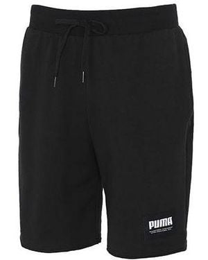 PUMA Essentials Jersey Shorts - Black