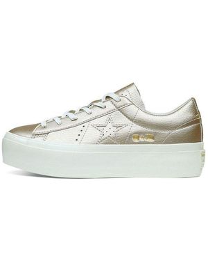 Converse (Wmns) One Star Platform Ox - White