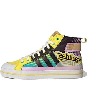 adidas City Canvas Hi - Yellow