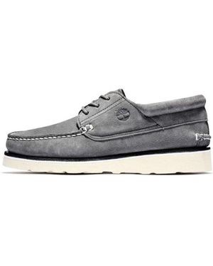 Timberland 3 Eye Wedge Narrow Fit Oxford Shoes 'Medium Suede' - Grey