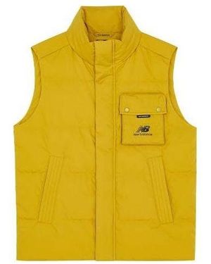 New Balance Windproof Puffer Vest - Yellow