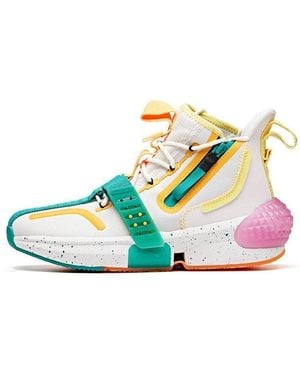 Anta (Wmns) X Dragon Ball Super Basketball Shoes 'Gotenks' - White
