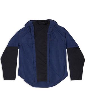 Balenciaga Bb Icon Trompe L'Oeil Shirt '' - Blue