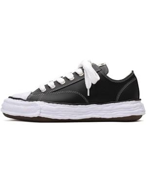Maison Mihara Yasuhiro Peterson23 Og Sole Leather Low - Black
