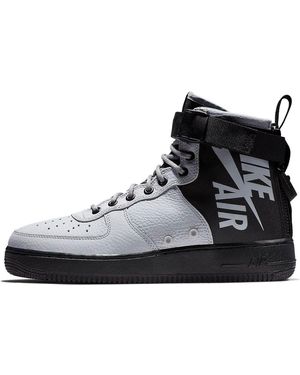 nike sf af1 mid suede vast grey