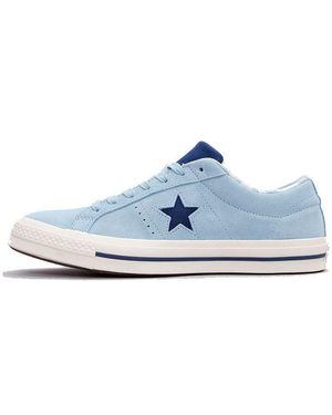Converse One Star Suede 'Tropical Feet' - Blue
