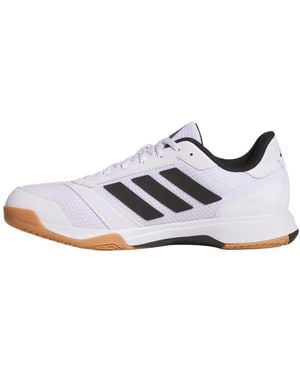 adidas Ligra 8 Indoor Shoes - White