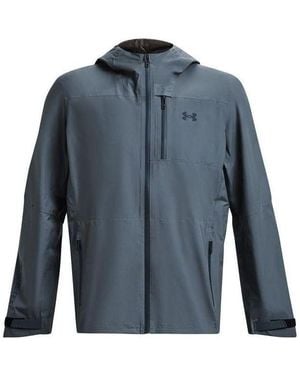 Under Armour Stretch Woven Windbreaker Jacket - Blue