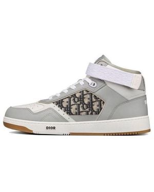 Dior B27 High Cut Sport Shoes - White