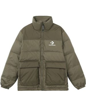 Converse Star Chevron Down Jacket - Green