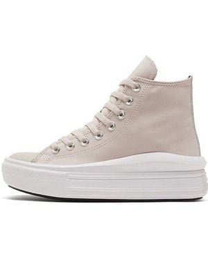 Converse (Wmns) Chuck Taylor All Star High Move 'Diamond Metal - White