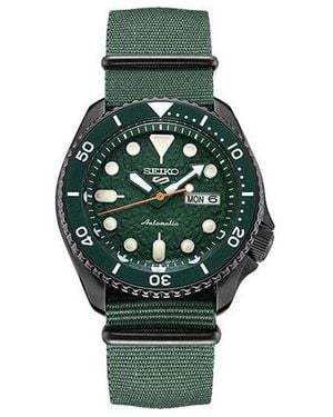 Seiko 5 Japan South Korea Fashion - Green