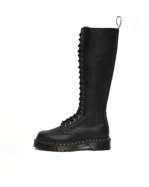 Dr. Martens (Wmns) 1B60 Bex Pisa Leather Knee High Boots Pisa' - Black