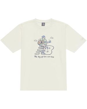 New Balance X Pk Guitar Graphic T-Shirt 'Ivory' - White