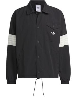 adidas Originals 3 Coach Jacket (Gender Neutral) Asia Sizing - Black