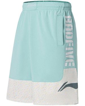 Li-ning Badfive Logo Basketball Shorts - Blue