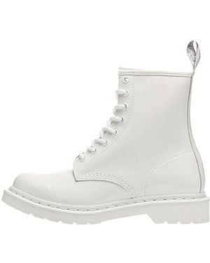 Dr. Martens (Wmns) 1460 Mono Martin Boots - White