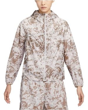Nike (Wmns) Acg Print Trail Jacket 'Camo' - White