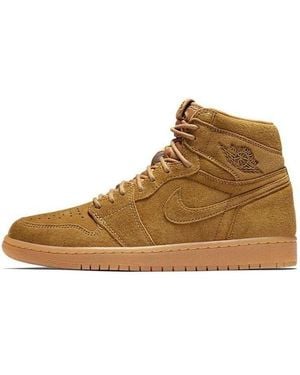 Nike 1 Retro High Og 'Wheat' - Brown