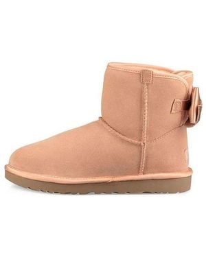 UGG (Wmns) Satin Bow Mini - Brown