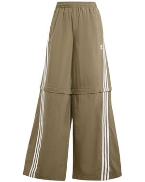 adidas (Wmns) Adilenium Season 2 Oversized Zip-Off Track Trousers Strata' - Green