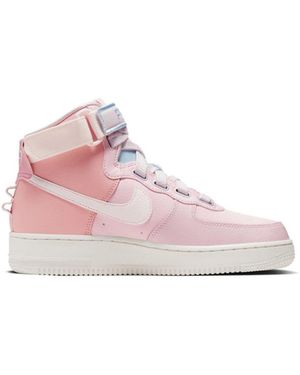 Nike Wmns Air Force 1 High Utility in Pink Lyst UK