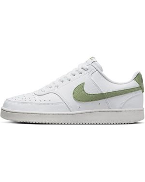 Nike Court Vision Low Next Nature Oil' - White