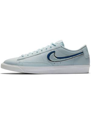 Nike Blazer Low 3D 'Light Bone' - Blue