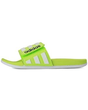 adidas Neo Adilette Fluorescent - Green