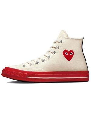 Converse Comme Des Garcons Play X Chuck 70 High - Red