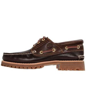 Timberland 3-Eye Lug Handsewn Boat Shoe - Brown