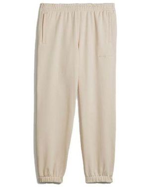 adidas Originals X Pharrell Williams Crossover Solid Colour Knit Bundle Feet Sports Trousers - Natural