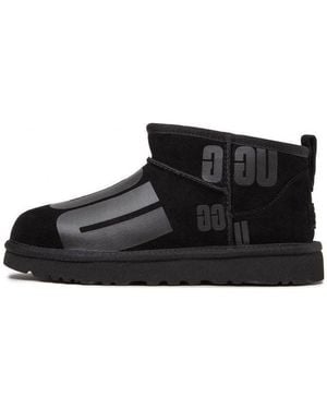 UGG (Wmns) Classic Mini Scatter Graphic - Black