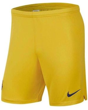 Nike 2019-2020 Barcelona Away Football Shorts - Yellow