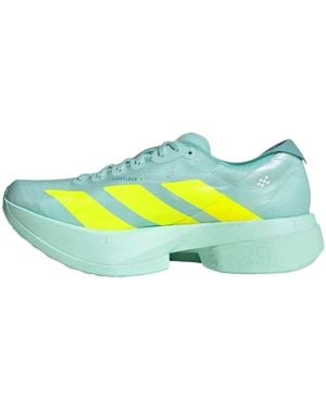 adidas (Wmns) Adizero Adios Pro 4 'Semi Flash Aqua Lucid Lemon' - Yellow