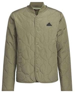 adidas City Escape Padded Jacket Asia Sizing '' - Green