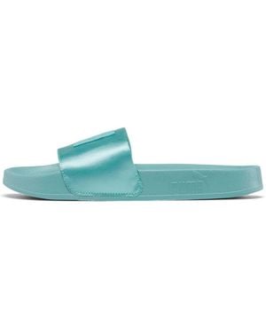 PUMA (Wmns) Leadcat Satin Slippers - Blue