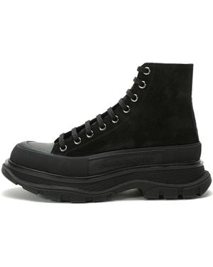 McQueen Tread Slick Boot 'Triple' - Black